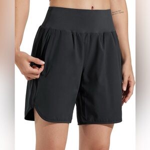 Black Women's Athletic Shorts